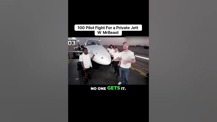 100 Pilots Fight For a Private jet ! | Mr Beast #mrbeast #partner @MrBeast