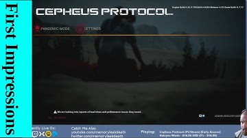First Impressions | Cepheus Protocol [Early Access]