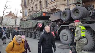 Tank Leopard 2 in Vilnius