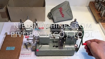 Pivofix Jacot Tool Watchmaker Lathe