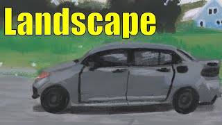 Local Landscape - Car on street