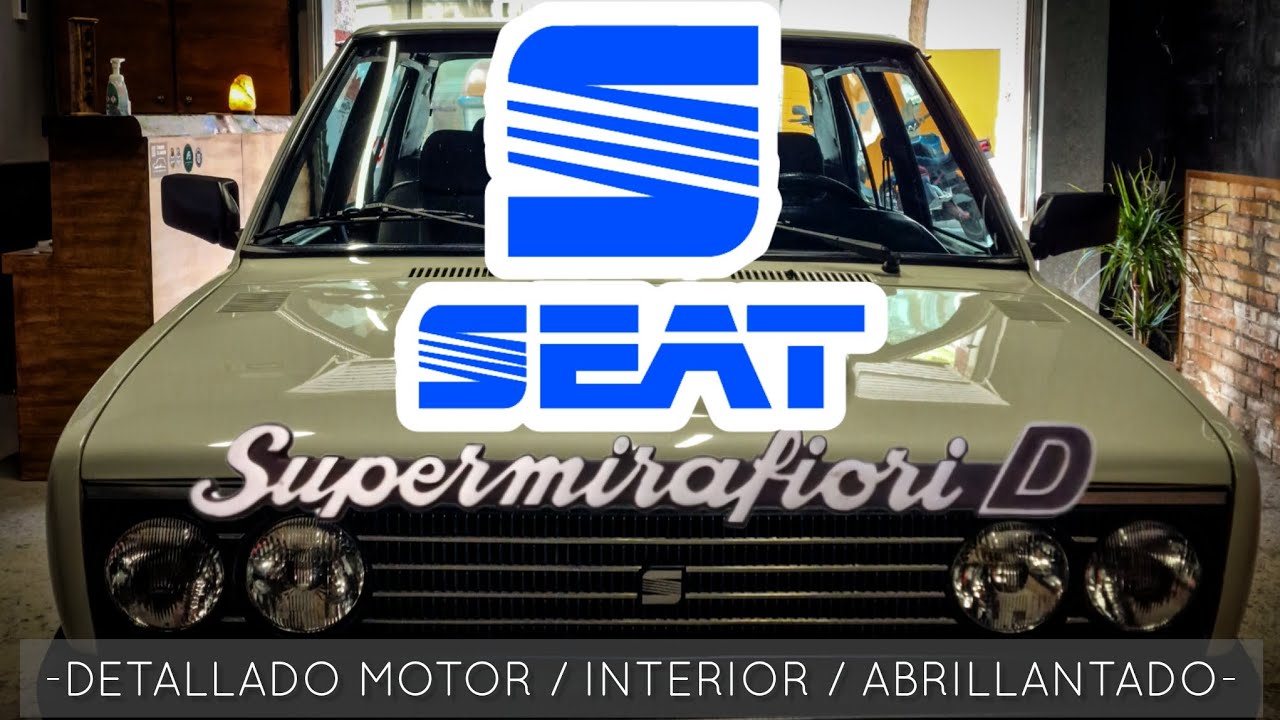 🇪🇸 Seat 131 Supermirafiori D 🇪🇸 ▪️Detallado motor / interior / abrillantado▪️ 