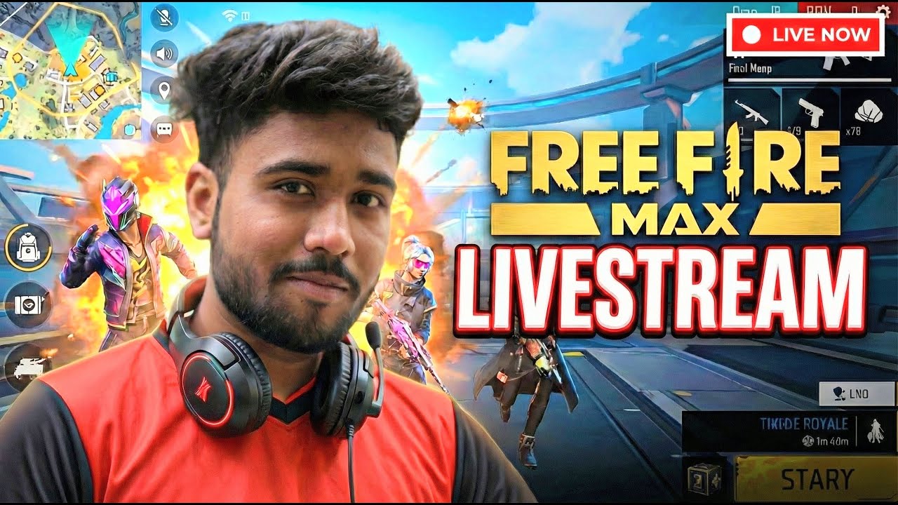 ROAD TO HEROIC! 🏆 Free Fire Max Live Stream with The Tosh