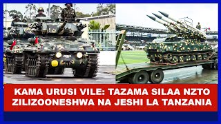 KAMA URUSI!! TAZAMA VIFAA NA SILAA NZITO ZA JWTZ MAOENESHO YA MIAKA 60 YA JESHI LA TANZANIA