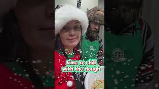 Baking with Bret and Ariel