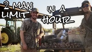 INSANE Georgia Dove Hunt  AWESOME SHOT FOOTAGE