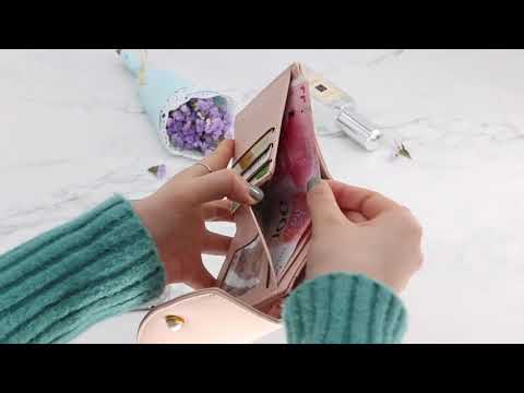 Ví nữ Prettyzys/Priti size ngắn nắp gập siêu dễ thương (PTZ12) | ví prettyzys