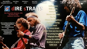 Solid Rock — Dire Straits 1992 Syracuse LIVE [audio only]