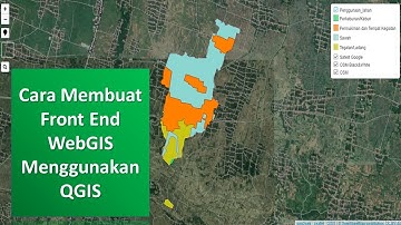 Tutorial QGIS : Cara Membuat Front-End WebGIS