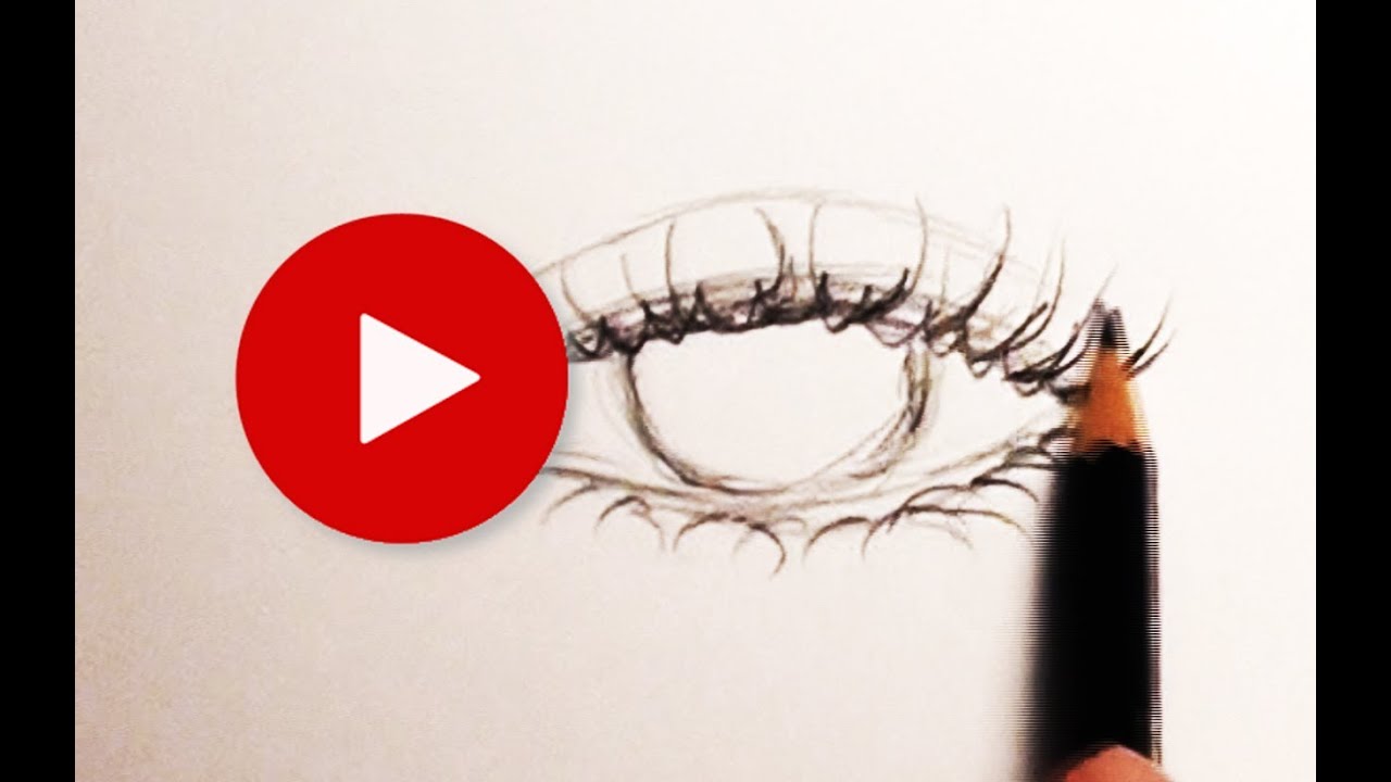 How to Draw Eyelashes || Tips & Tricks 11 - YouTube