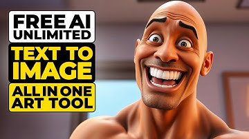 Free & Unlimited AI Art Generator | Text to Image AI Tutorial - Real to 3D Pixar Animation Style