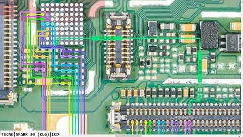 TECNO SPARK 30 KL6 LCD Black LCD Light No Lcd Grapic  Ways Problem Hardware Solution #borneoschemati