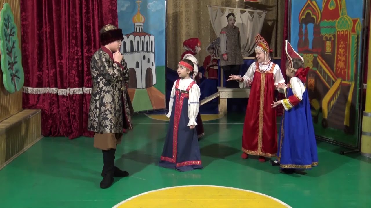 "Сказ о купеческой дочке и Аленьком цветочке" январь-2021 - YouTube