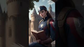 Princess Belle In A Avengers Suit
