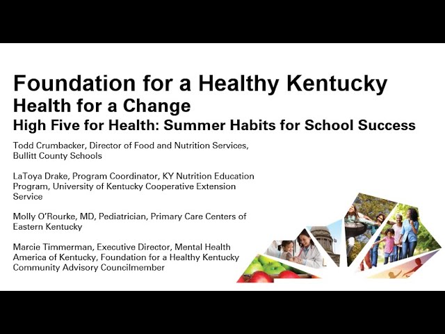 High Five for Health — Foundation for a Healthy KY