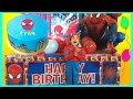 GIANT SURPRISE BOX OPENING with Spiderman Power Wheels Ride-On