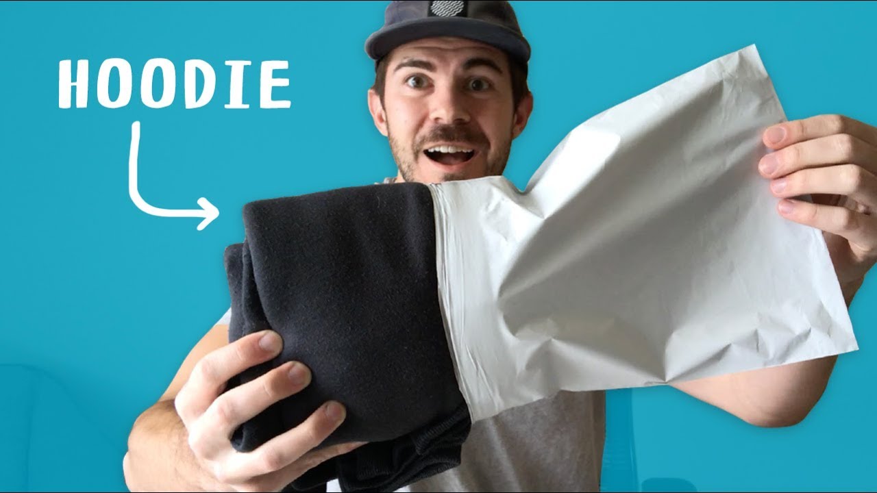 Will A Hoodie Fit Into A Poly Mailer Bag YouTube Will A Hoodie Fit Into A Poly Mailer Bag YouTube