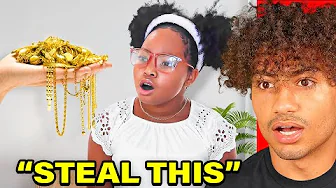 MAID FORCES HER FAMILY TO STEAL!