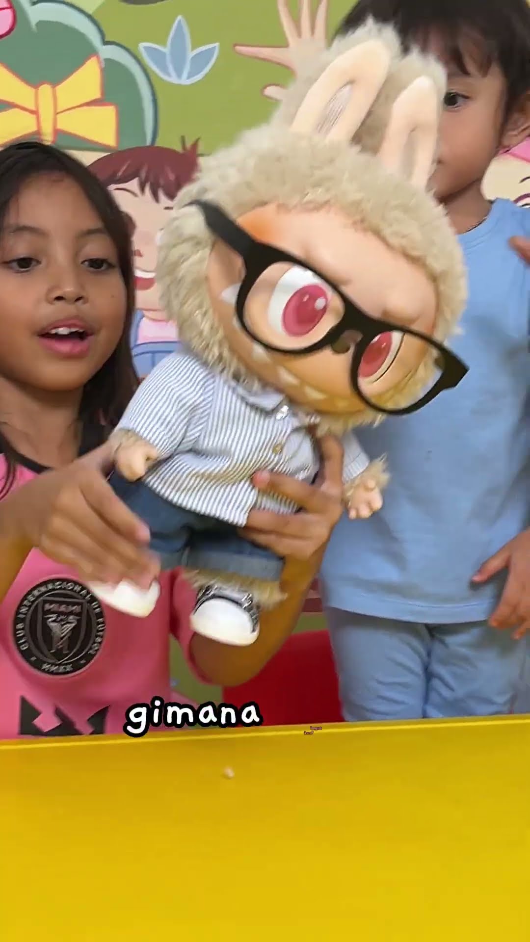 LEIKA UNBOXING DUA LABUBU JUMBO #leika #shorts