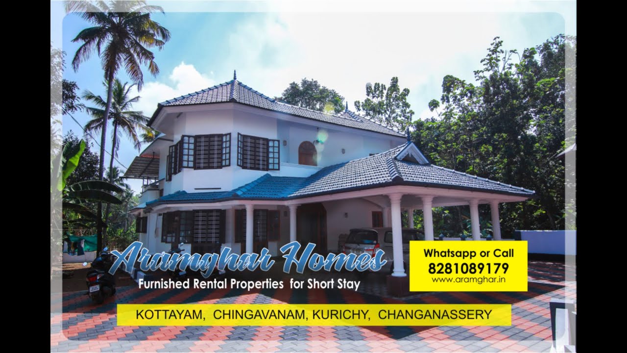 Furnished House for Daily and Short Term Rent Changanasherry