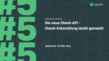 checkmk conference #5 - The new Check-API – simplifying check development