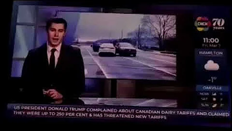 CHCH Evening News at 6 pm And 11 pm Open And Close Friday March 7th 2025