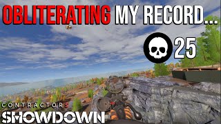 SMASHING My Kill Record In This New VR Game... (Contractors Showdown)