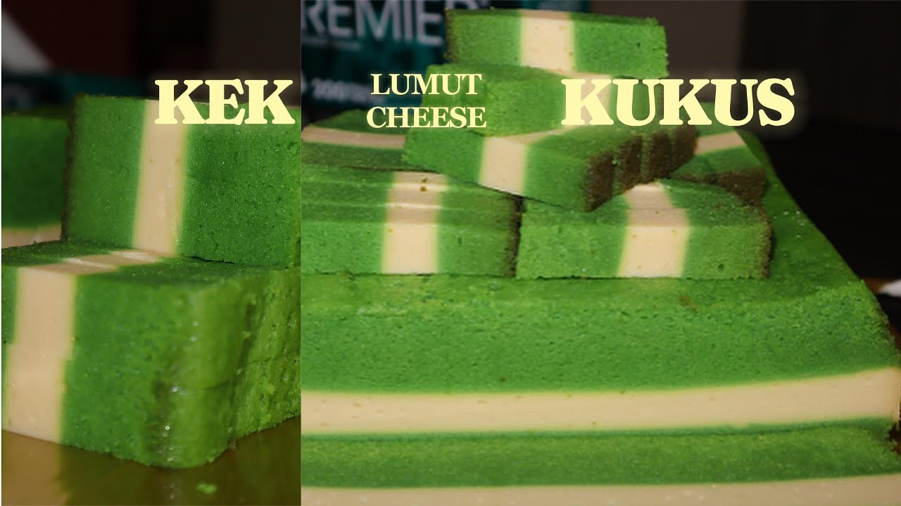 KEK LUMUT CHEESE KUKUS