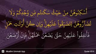 At-Talaq ayat 6