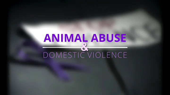 Animal Abuse & Domestic Violence