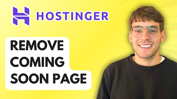 How to Remove Hostinger Coming Soon Page [2025 Guide]