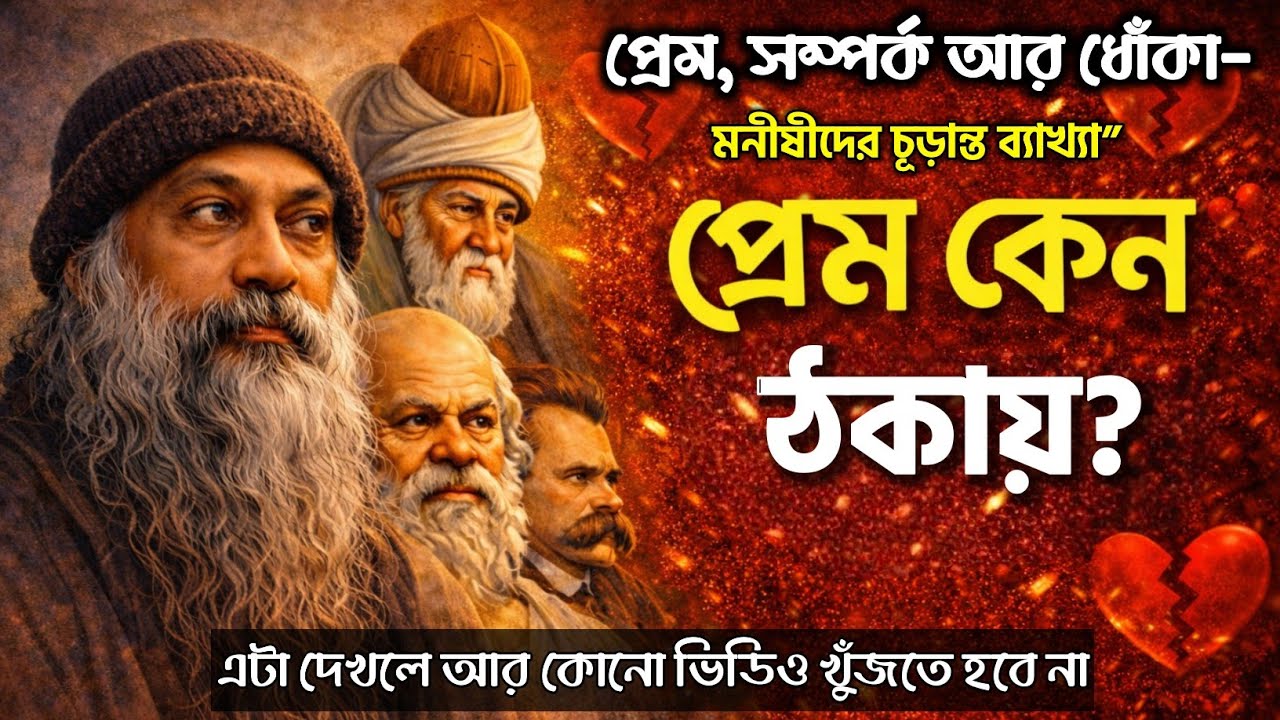 সে ধোঁকা দিল—তবু তুমি তাকে ছাড়তে পারছ না কেন? | Osho & Philosophers on Love