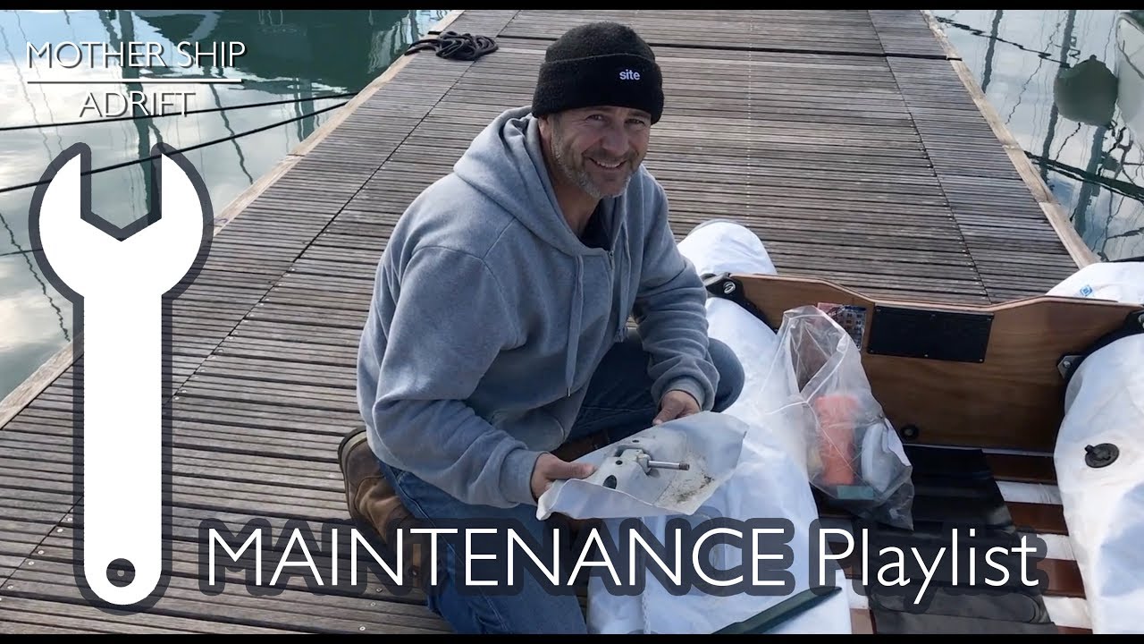 Maintenance: Replacing and Repairing Rowlocks on the Kids Dinghy using Recycled Parts