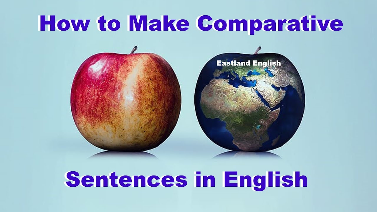 Make Comparative sentences. Making Comparisons. Слово compare. How to make Comparison Video. Comparatives video