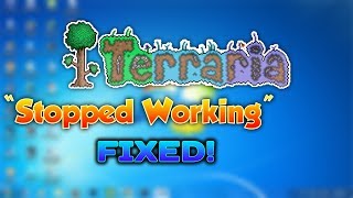 How to fix Terraria 'stopped working' on Windows