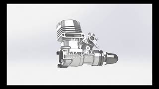 [Limited Edition]O.S. MAX 11AX(Platinum) Available at RC JAPAN