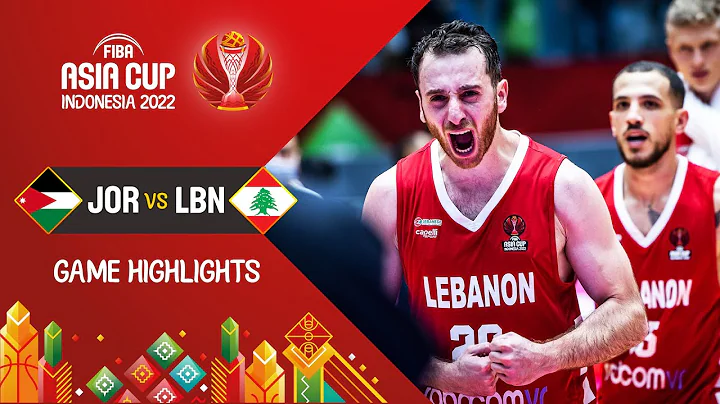 Jordan  - Lebanon  | Semi-Final | Basketball Highlights - #FIBAASIACUP 2022