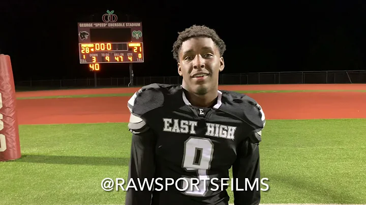 Back Up QB for CD EAST Terrance Jackson-Copney Ste...