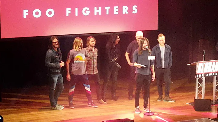 Foo Fighters dedicate Kerrang! Award to Chester Bennington