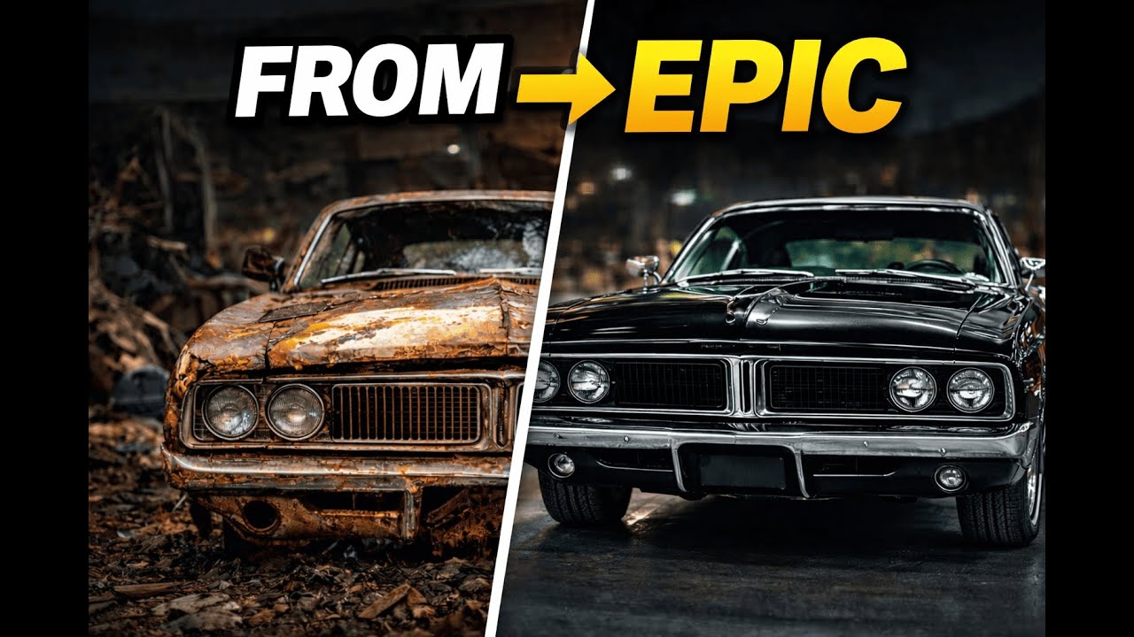 FROM JUNK TO EPIC! | Full POV 4K Muscle Car Restoration ASMR (No Talking)