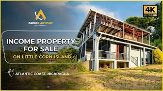 2-in-1 Income Property on Little Corn Island, Nicaragua | Ideal for Rentals or Living