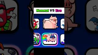 Normal Vs Evolution Emotes In Clash Royale Part - 14