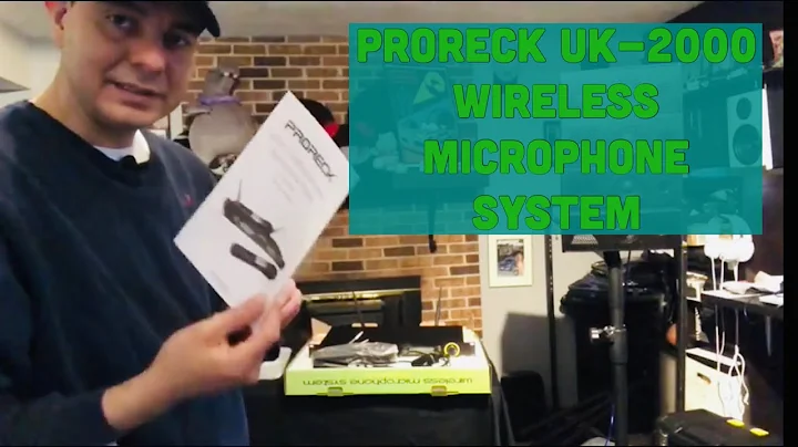 PRoReck UK-2000 Wireless Microphone System