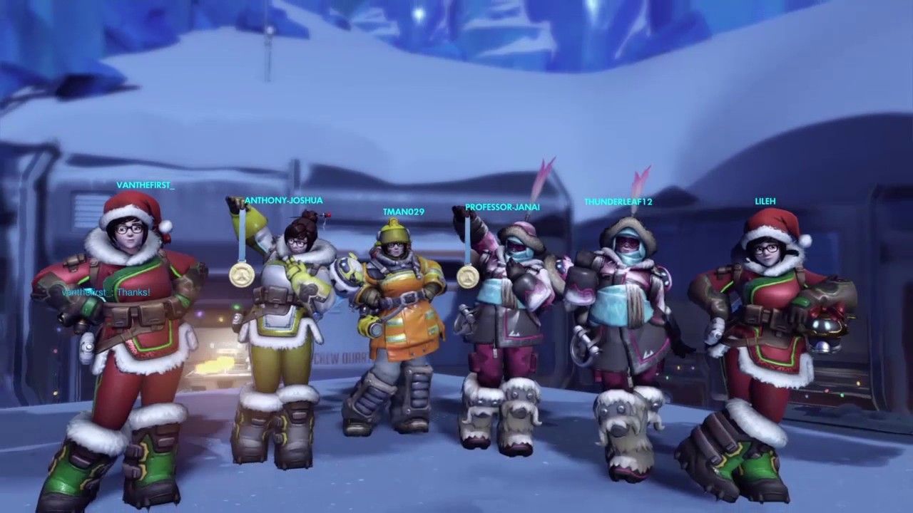 Overwatch Christmas special YouTube