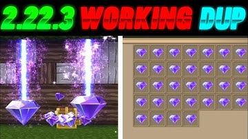 2.22.3 100% working duplicate glitch in sky block | Blockman Go Adventures