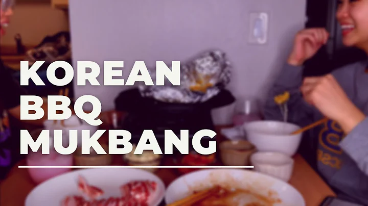 KOREAN BBQ MUKBANG || FT. DADDYTINA