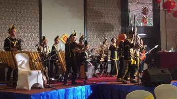 Melengang patah-patah versi sabahan music