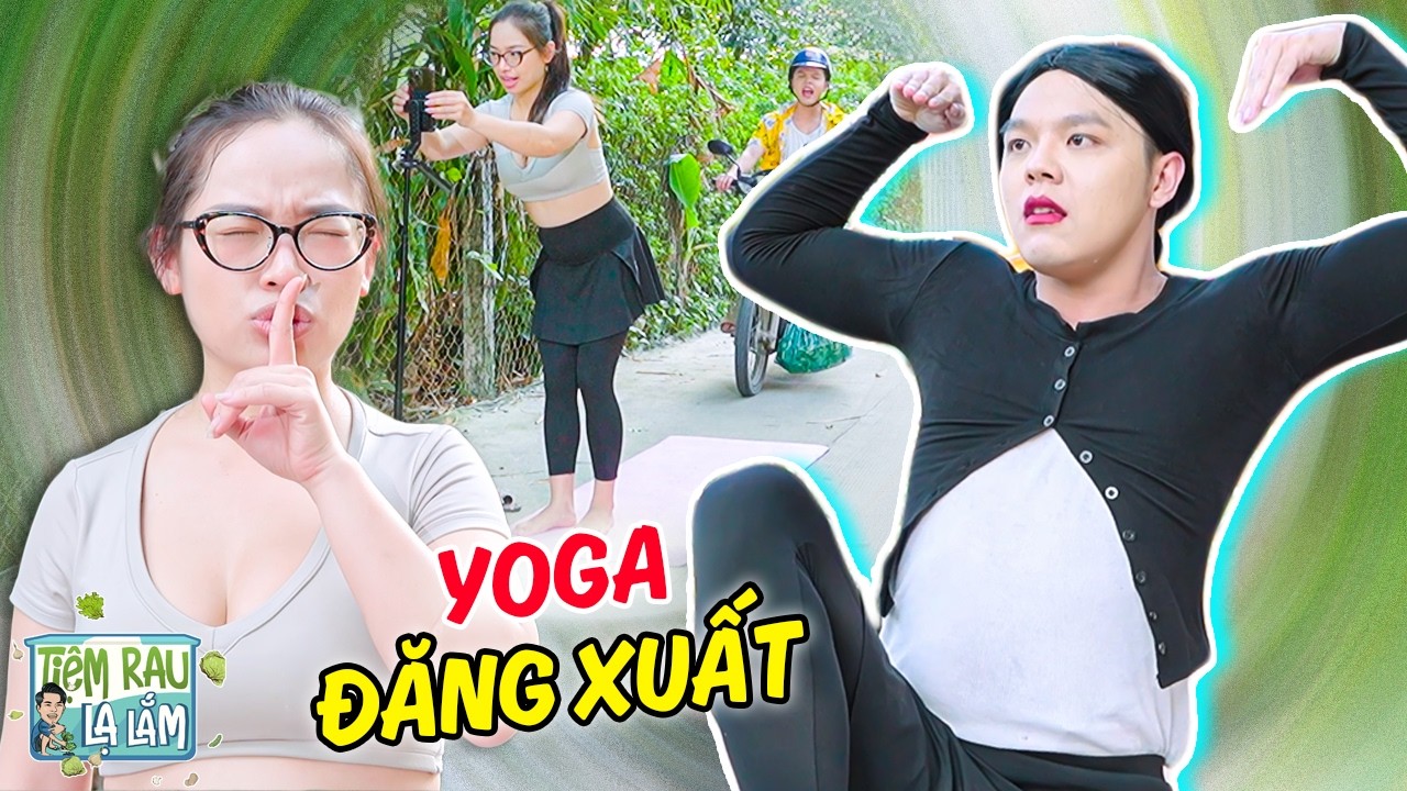 Bất Chấp Câu View Trải Thảm Tập Yoga Giữa Đường Và Cái Kết Nhớ Đời!!! | Tloo Tiệm Rau Lạ Lắm