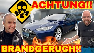 Brandgeruch beim Tesla! Die Ursache ist unfassbar!