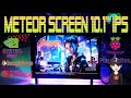 Meteor screen 10 1 ips  touch screen rgb animated light compatible with raspberry pi 5 4 3 gaming